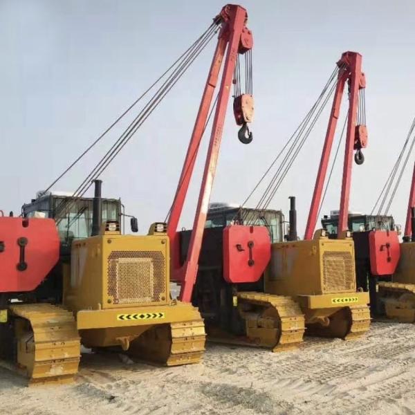 Quality Strong Lifting Capacity Crawler Pipe Layer with Stretchable Weight for sale