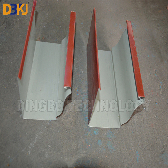 7.5Kw Roof Panel Roll Forming Machine Gutter Roll Forming Machine 16 Roller Stations