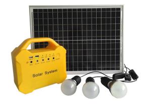 Buy cheap 30w Portable USB Solar Powered Lighting System product