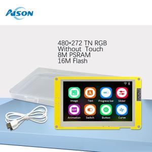 Buy cheap 4.3 Inch ESP32 Display Module 480x270 HMI Touch Screen 4.75V - 5.25V product