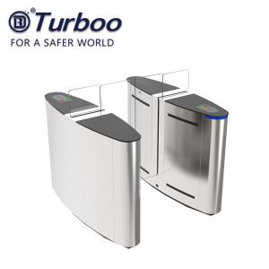 Buy cheap Durable Office Security Gates / Pedestrian Turnstile Gate Precise Positioning product
