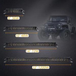 China Off Road 4x4 Jeep Truck UTV LED Light Bar 12V 24V Automotive LED Light Bar on sale