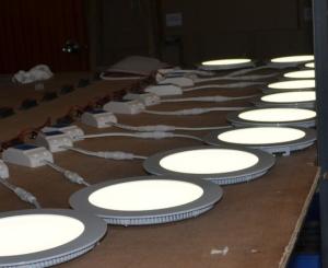 SMD2835 DC12V AC85-265v high lumen flux led panel light,ceiling led panel lighting withe c