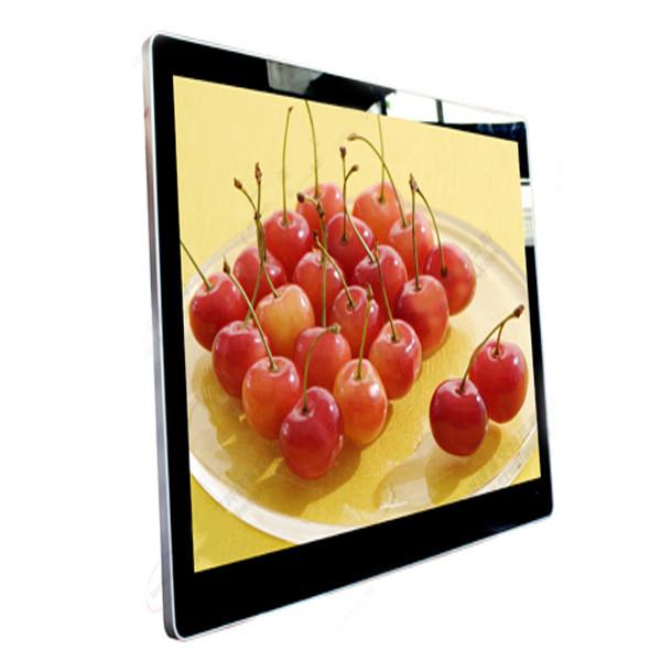 Quality high resolution 26 Inch wall mounted LCD Digital Signage Display Video Advertising With network for sale