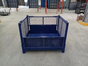 China 2 - 4 Layers Wire Mesh Cage For Convenient And Warehouse Storage on sale