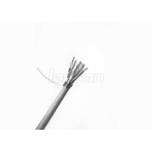 Buy cheap 10 Gigabit Ethernet LSZH Cat7 Shielded Cable 0.58mm Copper product