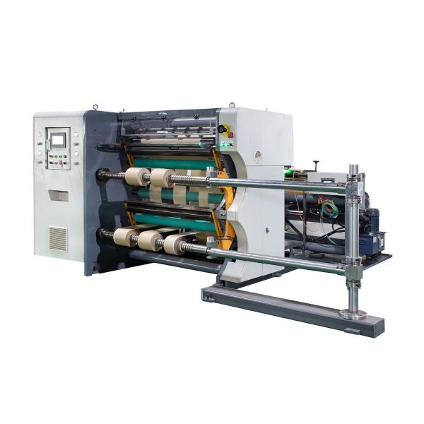 pvc Film Slitter Rewinder Meter counting system with friction shaft