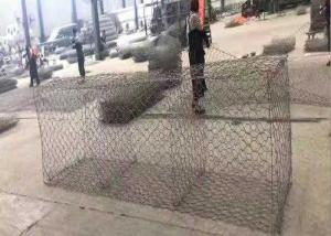China 5mm 3.4mm Wire Hexagonal Wire Mesh For Retaining Wall on sale
