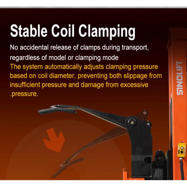 CDD500-R1200 Automatic Pressure-Adjusting Roll Clamp Stacker