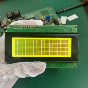 Buy cheap STN Yellow Monochrome 20X4 Character 16 Pins LCD Module with LED Backlight product