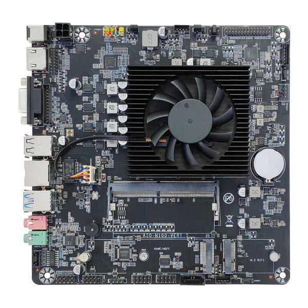 3.5 Inch EPIC Motherboard Intel N100 DDR4 MSATA Win10 Win11 Linux HD LVDS 2