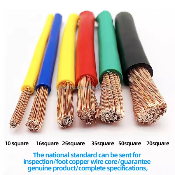 450/750V BVR Cable 4-35mm2 PVC Insulated Copper Wire For Construction
