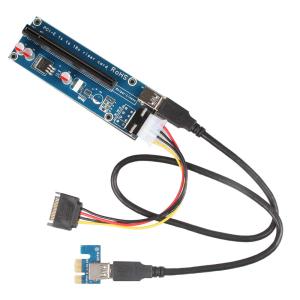 China Practical 60cm Wire Harness Cable , Computer Powered Riser Adapter Card on sale