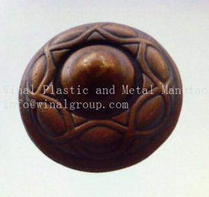 Buy cheap Size Dia23xH22 nickel plated cabinet door pull knob,Zinc alloy,plating &amp; color can OEM. product