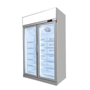 Multifunctional Commercial Display Freezer Glass Door Variable Frequency Freezer