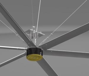 Buy cheap Big 24ft Explosion Proof Axial Hvls High Volume Low Speed Fans product