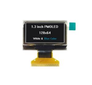 Buy cheap 128x64 1.3'' Mono OLED LCD Display 30Pin Monochrome PMOLED Screen SH1106G product