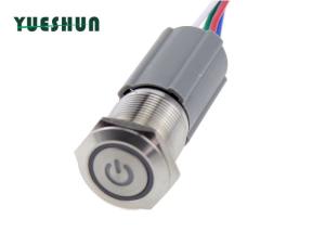 Buy cheap Pigtail Connetor Led 19MM IP65 SS Push Button Switch product