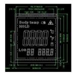 Small Big Size 2021 Manufacturer Tn Segment LCD Display Positive Screen for