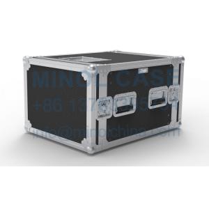 8U Rack Plywood Flight Case With Aluminum Frame