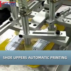 Nike Adidas Custom Logo Auto For Sale Single Color Screen Printing Machine
