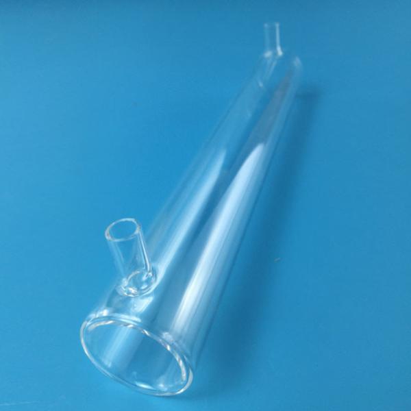 Quality Double Wall Quartz Reactor For Gas Or Liquid Circulation for sale
