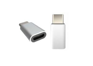 Buy cheap Silver USB Type C Adapters Fast Switching USB C To Micro Female Converter product