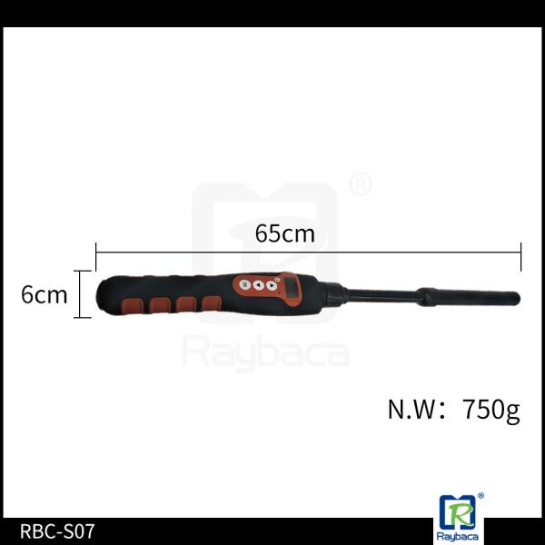 134.2KHz LF Handheld RFID Reader Long Range Stick Cable For Animal Management