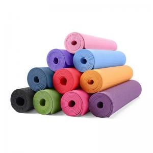 China 183*61*0.6cm Exercise Yoga Mat EVA Material Foam Yoga Mat Eco Friendly on sale