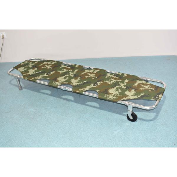 46cm Fold Up Stretcher Convenient Emergency Evacuation Patient Trolley Small Size Wheels