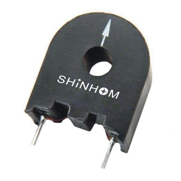 Quality ACST DC Immune Current Transformer Miniature Low Profile PCB Mount Black Color for sale