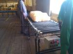 Flexible Expandable Motorized Rubber Coated Roller Conveyor,Loading Unloading