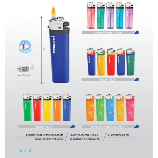 Falme Disposable Flint Stone Smoking Gas Lighter with Beautiful Design to Europe Market