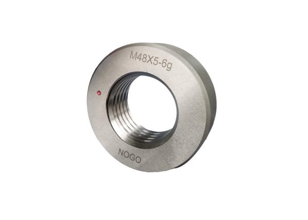 Quality M48x5 6G Thread Ring Gauge NO GO With Calibration Certificate for sale