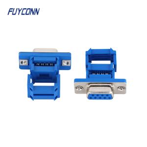 China 9pin IDC Crimping Ribbon Cable Female D SUB Connector ROHS Certified on sale
