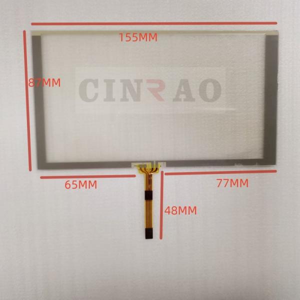 Car GPS Navi 4 Pin TFT Touch Screen 155*87mm LCD Digitizer Spare Auto Replacement