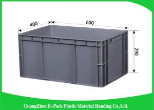 Customized Large Plastic Storage Containers , Warehouse Stackable Plastic Boxes