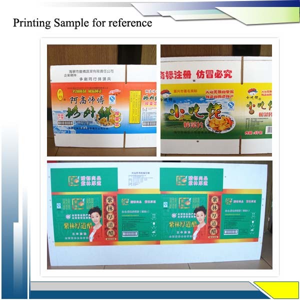 Automatic Vacuum Feeder Flexographic Box Printing Machine With High Speed