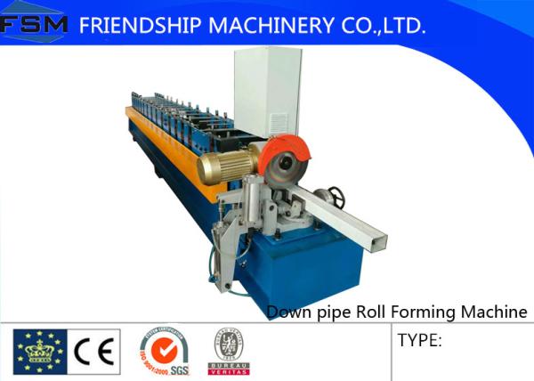 Quality Downspout Roll Forming Machine with 16 Stations and 12m/min Rolling Speed for sale