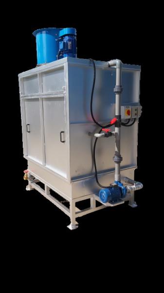 Quality Efficient Water Curtain Cabinet for a Cleaner Spray Painting Environment for sale