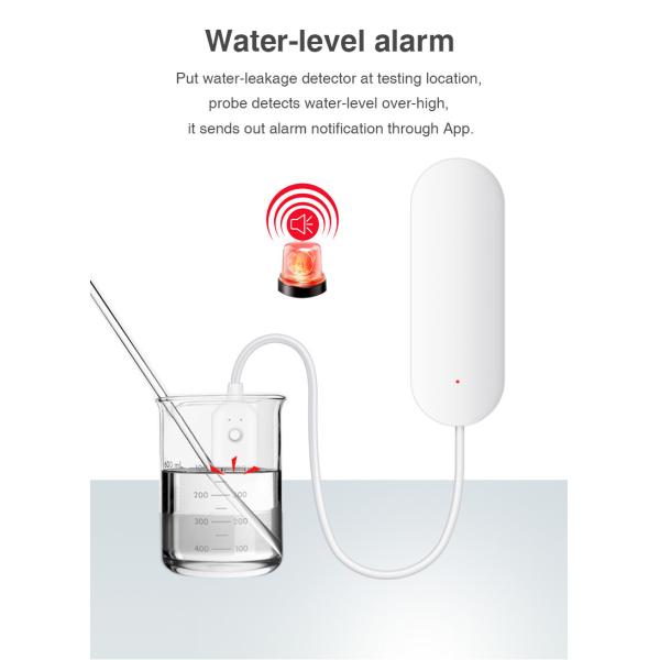 Tuya Smart Life Manufacturer Wifi Smart Water Leakage Detector With A Variety Of Smart Accessories