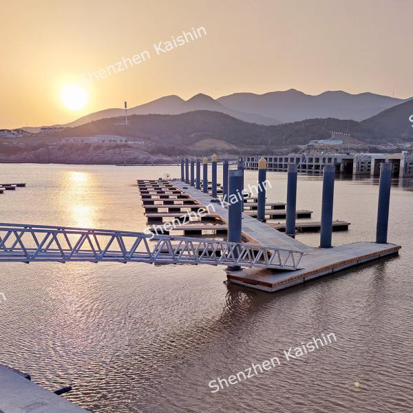 Quality Stable Aluminum Floating Docks Platform Marine Floating Dock Float Pier for sale