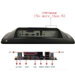 6 COM 6 USB Cash Register Resistive Touchscreen With Border I5 Processor VFD MSR
