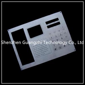Buy cheap Stainless Steel Embedded Numeric Keypad With Laser Cutting Bending Welding Treatment product