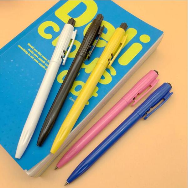 Cheap promotional plastic ballpoint pen with custom logo