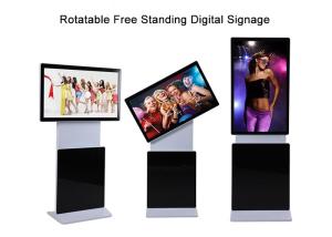 Buy cheap 43 Inch Rotatable Floor Standing Kiosk 7*24 Hour Working With Loop Display Function product