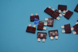 China 028707.5PXCN Blade Fuse 32V Littlfue Auto Insert Fuse 7.5A Auto Insurance Brown on sale