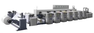 Buy cheap 1350mm Printing Width Flexographic Printing Machine 240m/Min For Paper Printing product