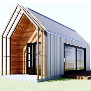 Buy cheap OEM Eco Friendly Prefabricated Tiny Homes Wooden Resort Villa product