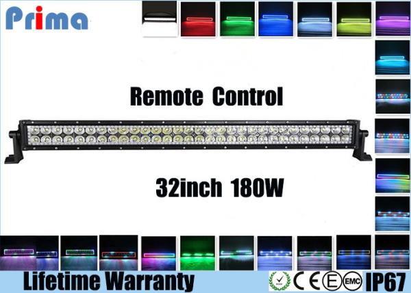 Quality 32 Inch Halo Remote Control LED Light Bar Spot / Flood / Combo Beam for sale
